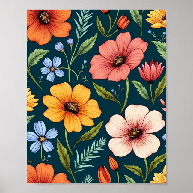 Zeichnend Poster (Vorne)