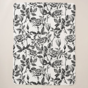 zeichnend Rose Sherpadecke