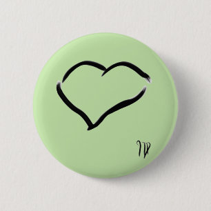 Zeichnend Seevögel Button