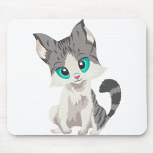 Zeichnend Skizze für die Katze Mousepad