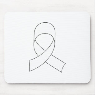 Zeichnend Weißband Mousepad
