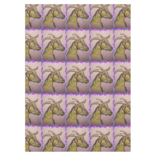 zeichnend Ziege Tischdecke