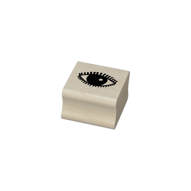 Zeichnendes Illustrationsmuster der Augen Gummistempel (Stempel)