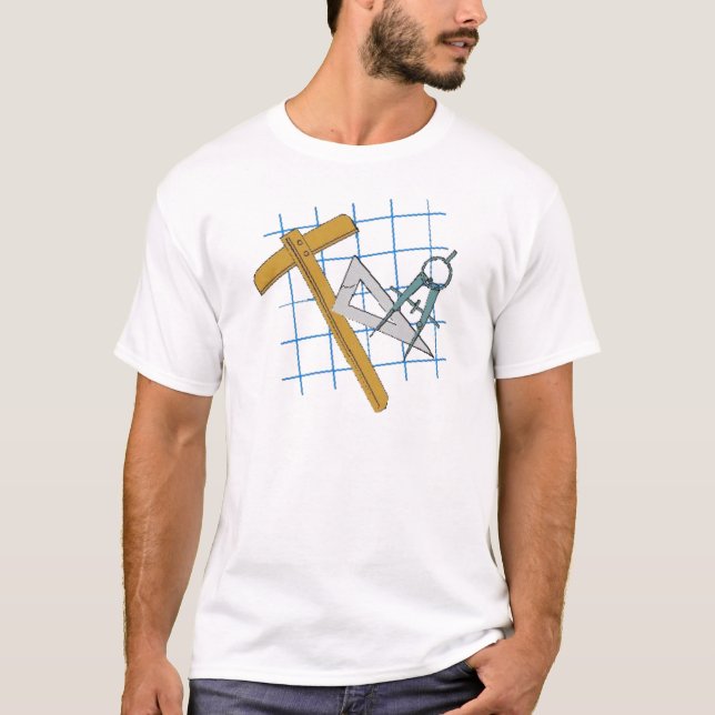 Zeichnenentwurfs-Werkzeuge T-Shirt (Vorderseite)