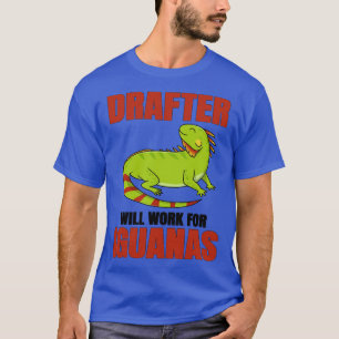 Zeichner wird für Iguana arbeiten T-Shirt