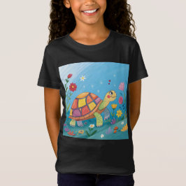 Zeichnung Baby-Schildkröte T-Shirt