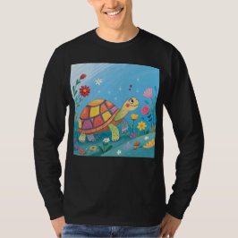 Zeichnung Baby-Schildkröte T-Shirt
