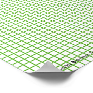 Zeichnung, die auf einem Graphen-Zeilenpapier Geze Poster