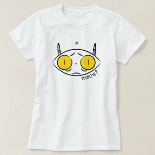 Zeichnung einer hässlichen Katze oder einer niedli T-Shirt