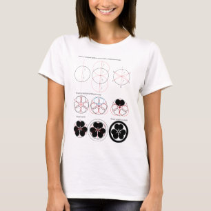 Zeichnungsmethode des Sauerklees T-Shirt