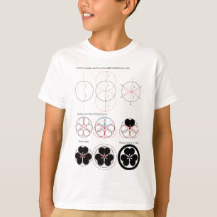 Zeichnungsmethode von Sauerklee T-Shirt