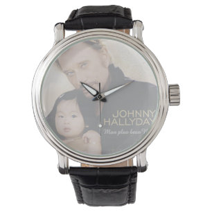 Zeig Johnny Hallyday Armbanduhr