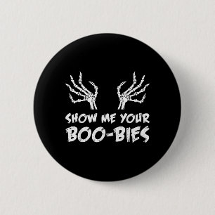 Zeig mir dein lustiges Halloween-Kostüm-Geschenk Button