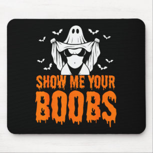 Zeig mir dein S, Lustiger Geist Halloween Humor Er Mousepad