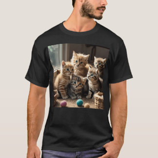 Zeig mir deine Kätzchen Mädchen T-Shirt