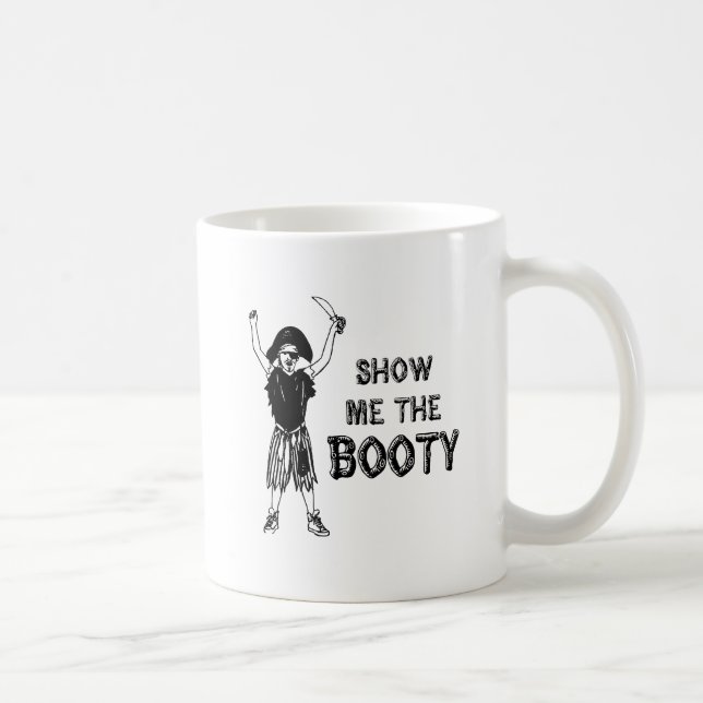 Zeig mir den Hintern Kaffeetasse (Rechts)