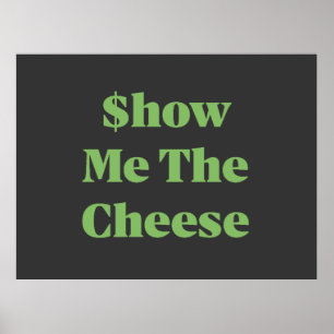 Zeig mir den Käse Poster