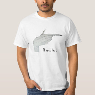 Zeige beängstigende Monster mit knarren Fingern T-Shirt