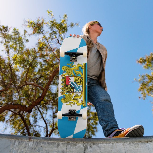 Zeige deine Farben - Bayern Skateboard (Außen 1)
