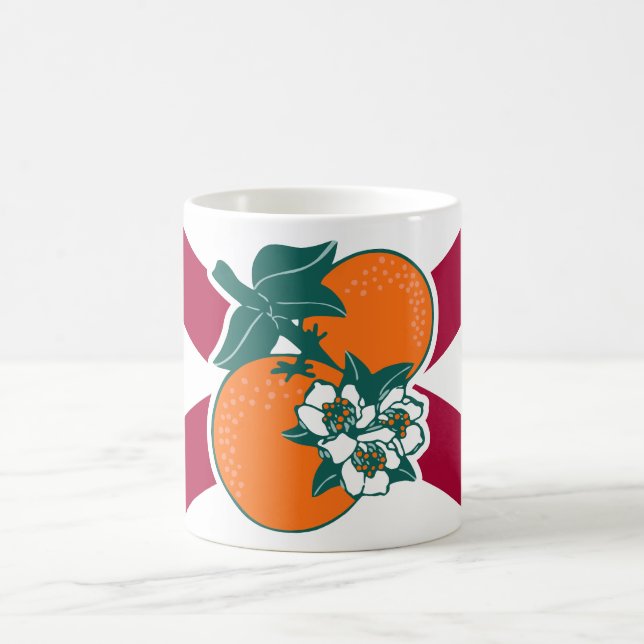 Zeige deine Farben - Florida Kaffeetasse (Mittel)