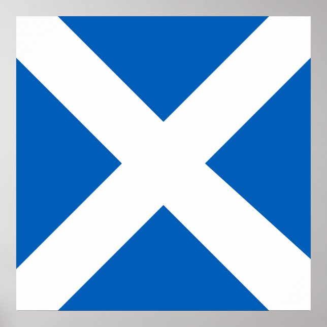 Zeige deine Farben – Schottland Poster (Vorne)