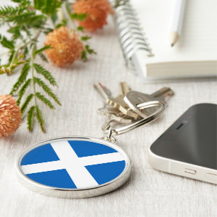 Zeige deine Farben – Schottland Schlüsselanhänger