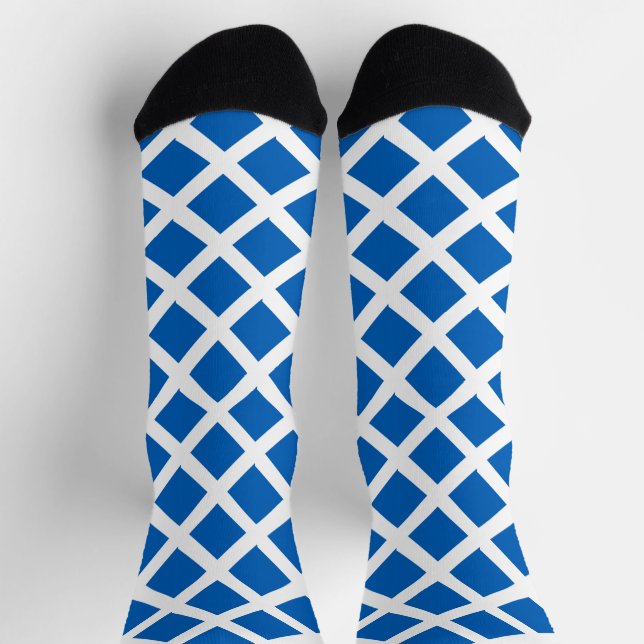 Zeige deine Farben – Schottland Socken (Oben)