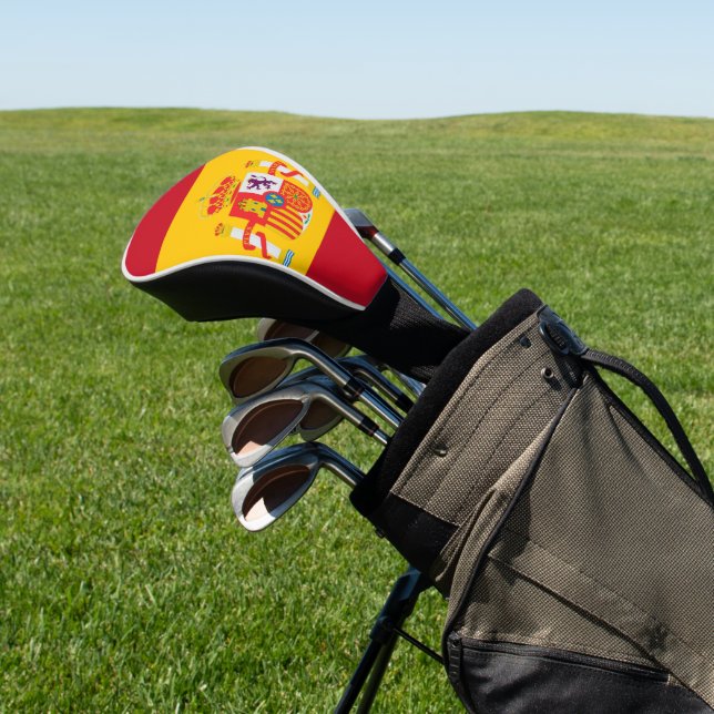 Zeige deine Farben - Spanien Golf Headcover (In SItu)