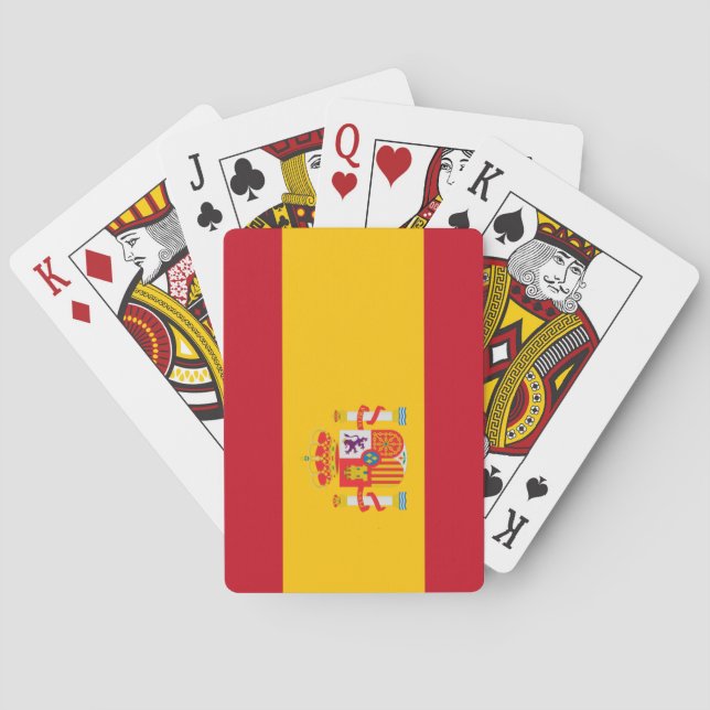 Zeige deine Farben - Spanien Spielkarten (Rückseite)