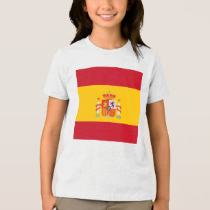 Zeige deine Farben - Spanien Tri-Blend Shirt