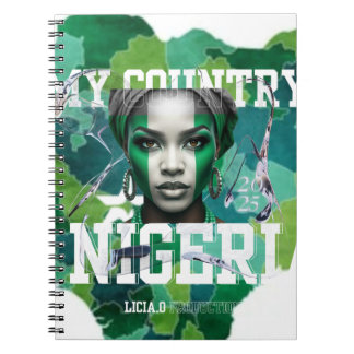 Zeige deinen Naija-Stolz im Stil! mit Lycia Oe Notizblock