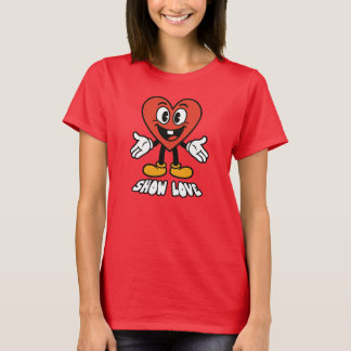 Zeige Liebe T-Shirt