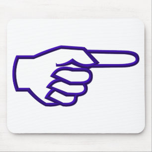 Zeigefinger Mousepad