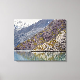 Zeigen seiner Streifen Leinwanddruck