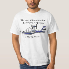 Zeigen Sie der Welt Ihre Liebe der Seeflugzeuge T-Shirt
