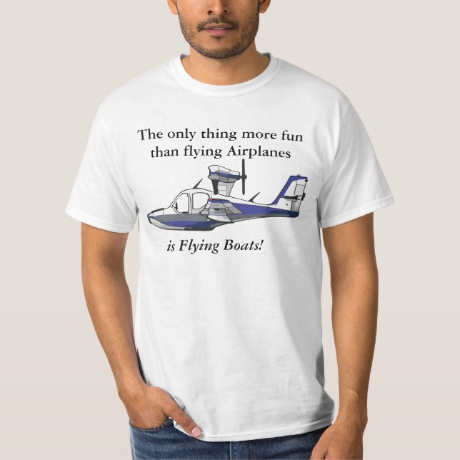 Zeigen Sie der Welt Ihre Liebe der Seeflugzeuge T-Shirt (Vorderseite)