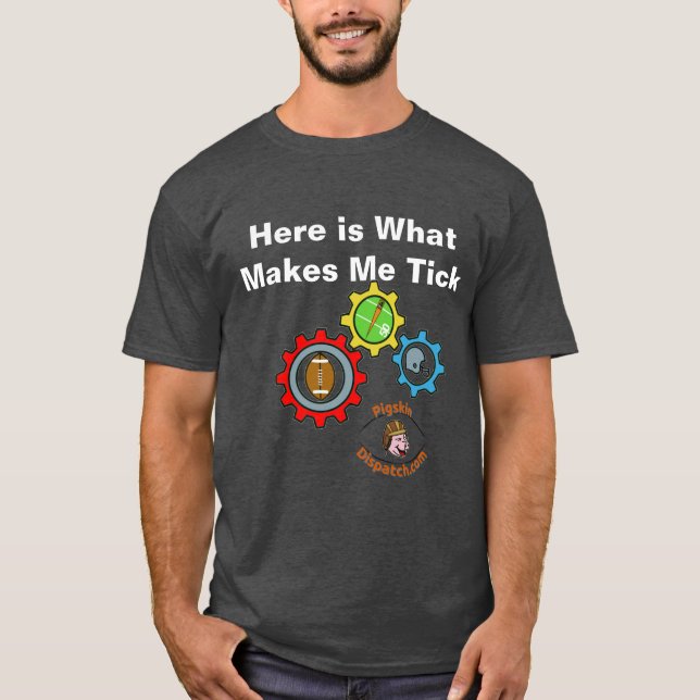 Zeigen Sie ihnen, was Sie einticken! T-Shirt (Vorderseite)