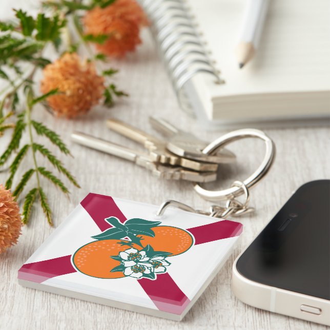 Zeigen Sie Ihre Farben - Florida Schlüsselanhänger (Vorderseite rechts)