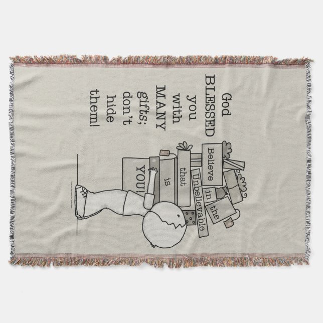 Zeigen Sie Ihre Geschenke Decke (Vorderseite)