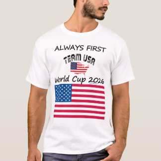 Zeigen Sie Ihre Leidenschaft für Fußball USA Team T-Shirt