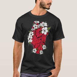 Zeigen Sie Ihrer Liebe Blumenarzt Anatomisches Her T-Shirt