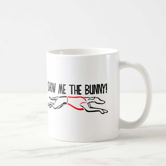 Zeigen Sie mir das Häschen! Kaffeetasse (Rechts)