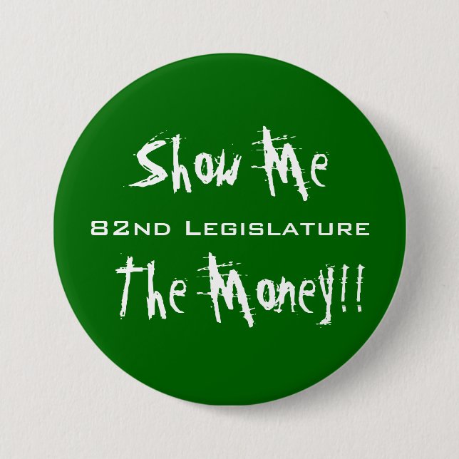 Zeigen Sie mir den Geld-Knopf Button (Vorderseite)