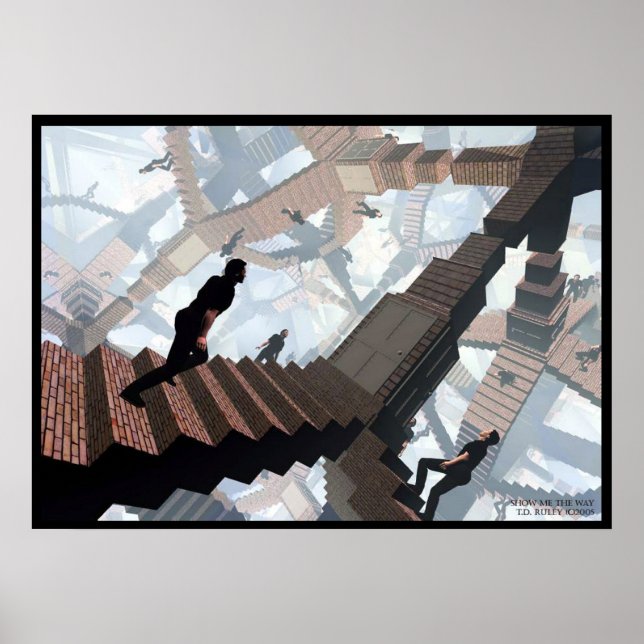 Zeigen Sie mir den Weg Poster (Vorne)