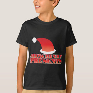 Zeigen Sie mir die GESCHENKE! mit niedlicher T-Shirt