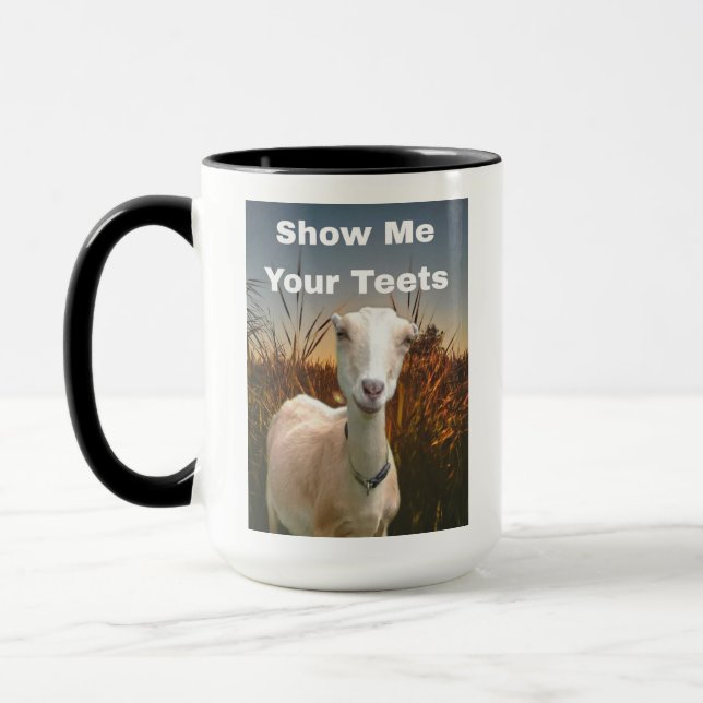 Zeigen Sie mir Ihre Kaffee-Tasse Tasse (Links)