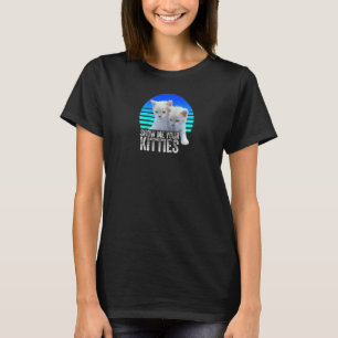 Zeigen Sie mir Ihre Kätzchen Niedliche Vintage Kat T-Shirt