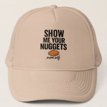 Zeigen Sie mir Ihre Nuggets, Black Trucker Hat