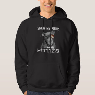 Zeigen Sie mir Ihre Pitties Pitbull Hundeliebhaber Hoodie