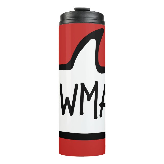 ZEIGEN! Welsh Language Greeting Speech Bubble Thermosbecher (Vorderseite)